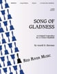 Song of Gladness Handbell sheet music cover